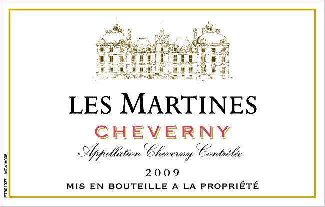 Les Martines Cheverny Red Wine