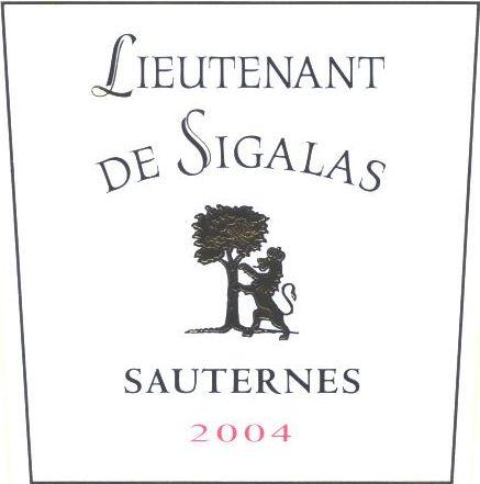 Lieutenant de Sigalas