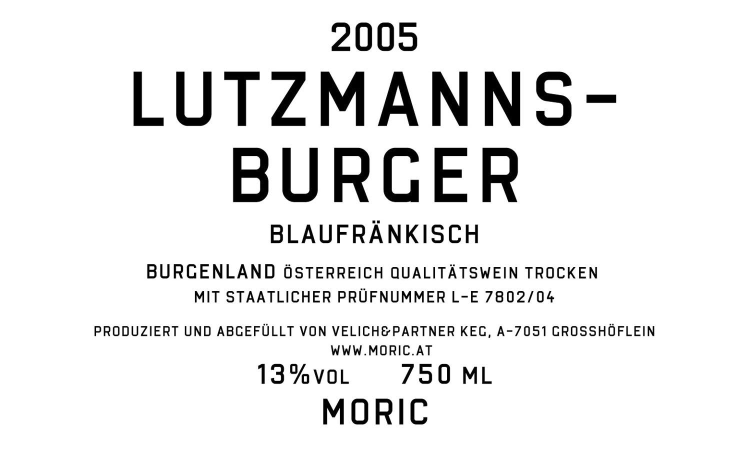Blaufränkisch Lutzmannsburger