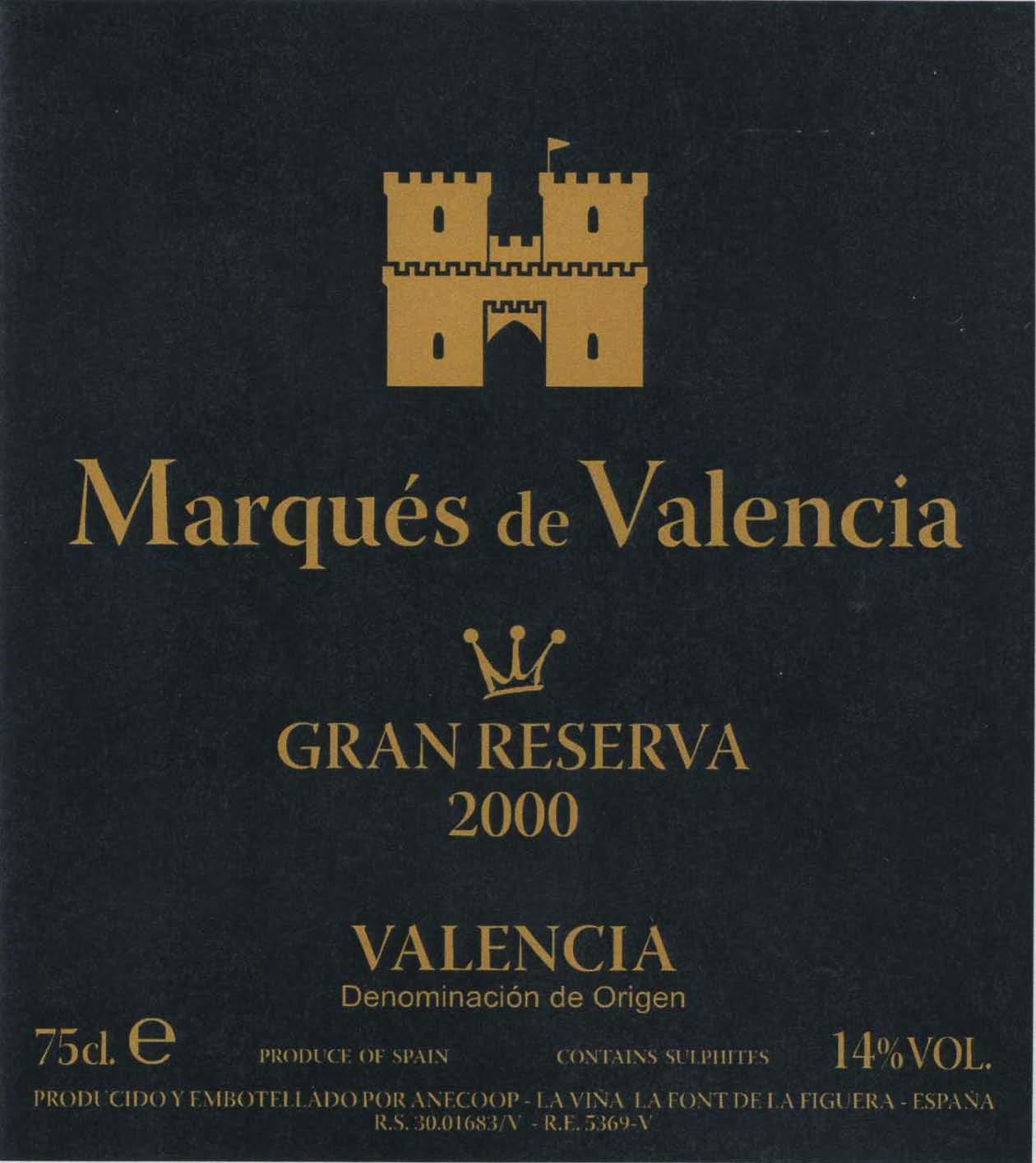Marqués De Valencia Gran Reserva
