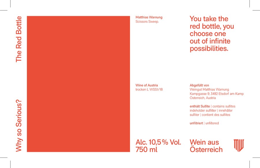 Why So Serious? The Red Bottle