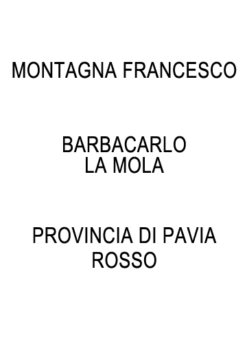 Barbacarlo La Mola