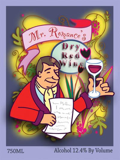 Mr. Romance's Dry Red Wine