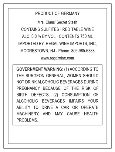 Mrs. Claus' Secret Stash