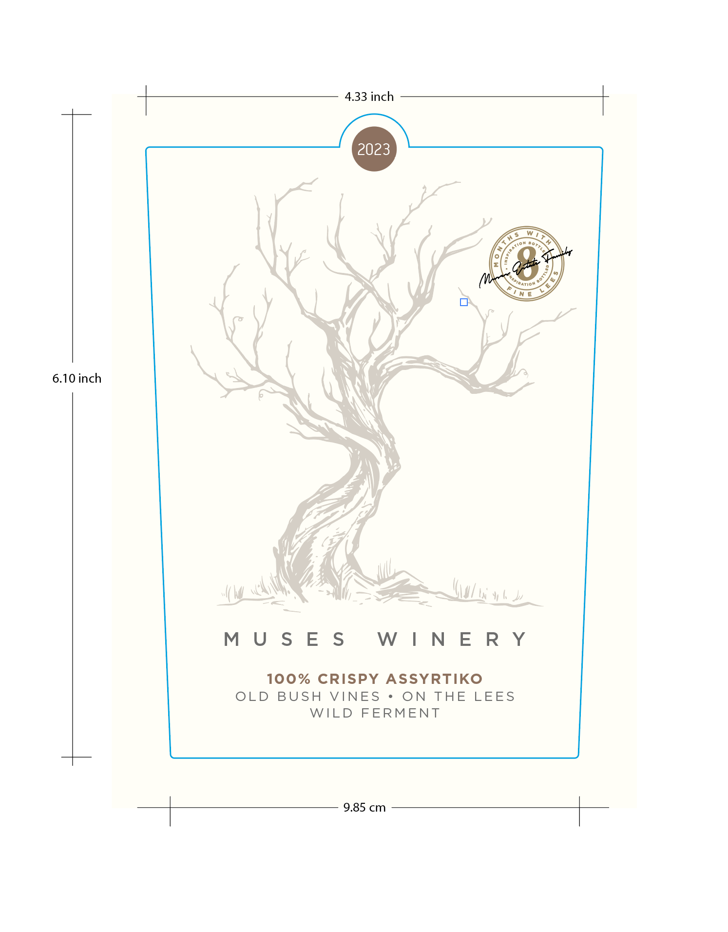 Muses White Dry Wine