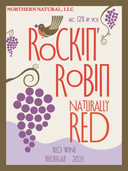 Rockin' Robin Naturally Red