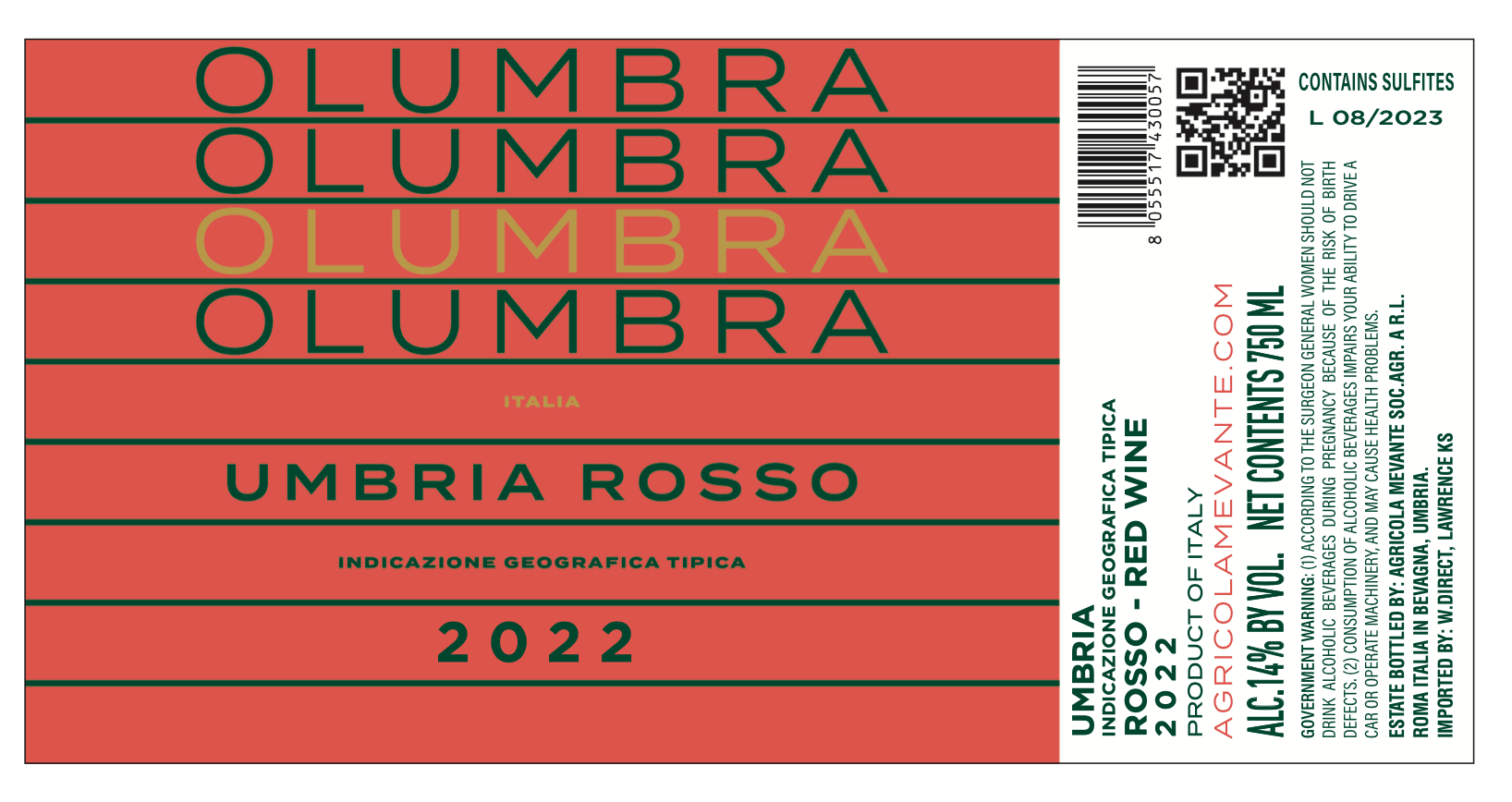 Olumbra Umbria Rosso