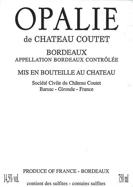Opalie De Chateau Coutet