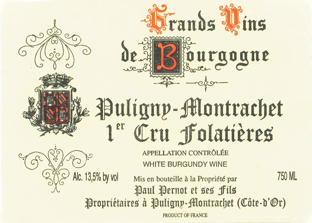 Puligny-Montrachet 1er Cru Folatières