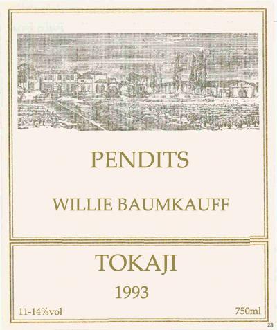 Pendits Tokaji