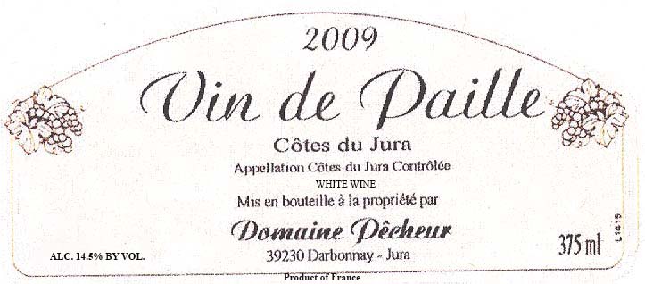 Vin de Paille