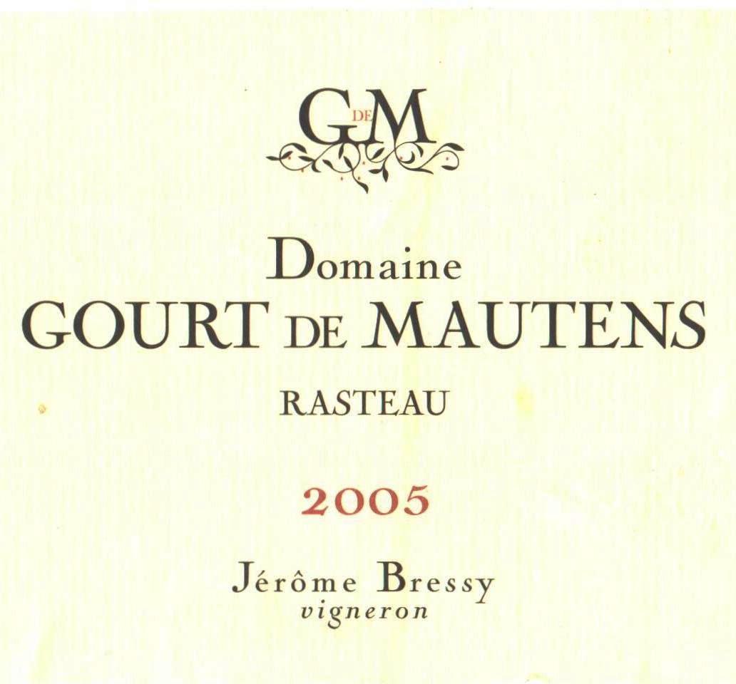 Domaine Gourt De Mautens