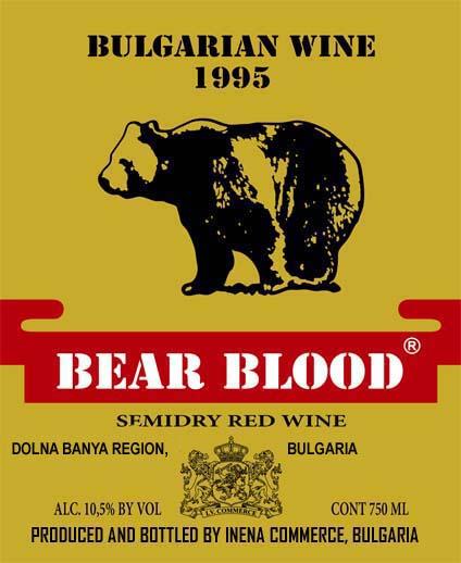 Bear Blood Semidry Red