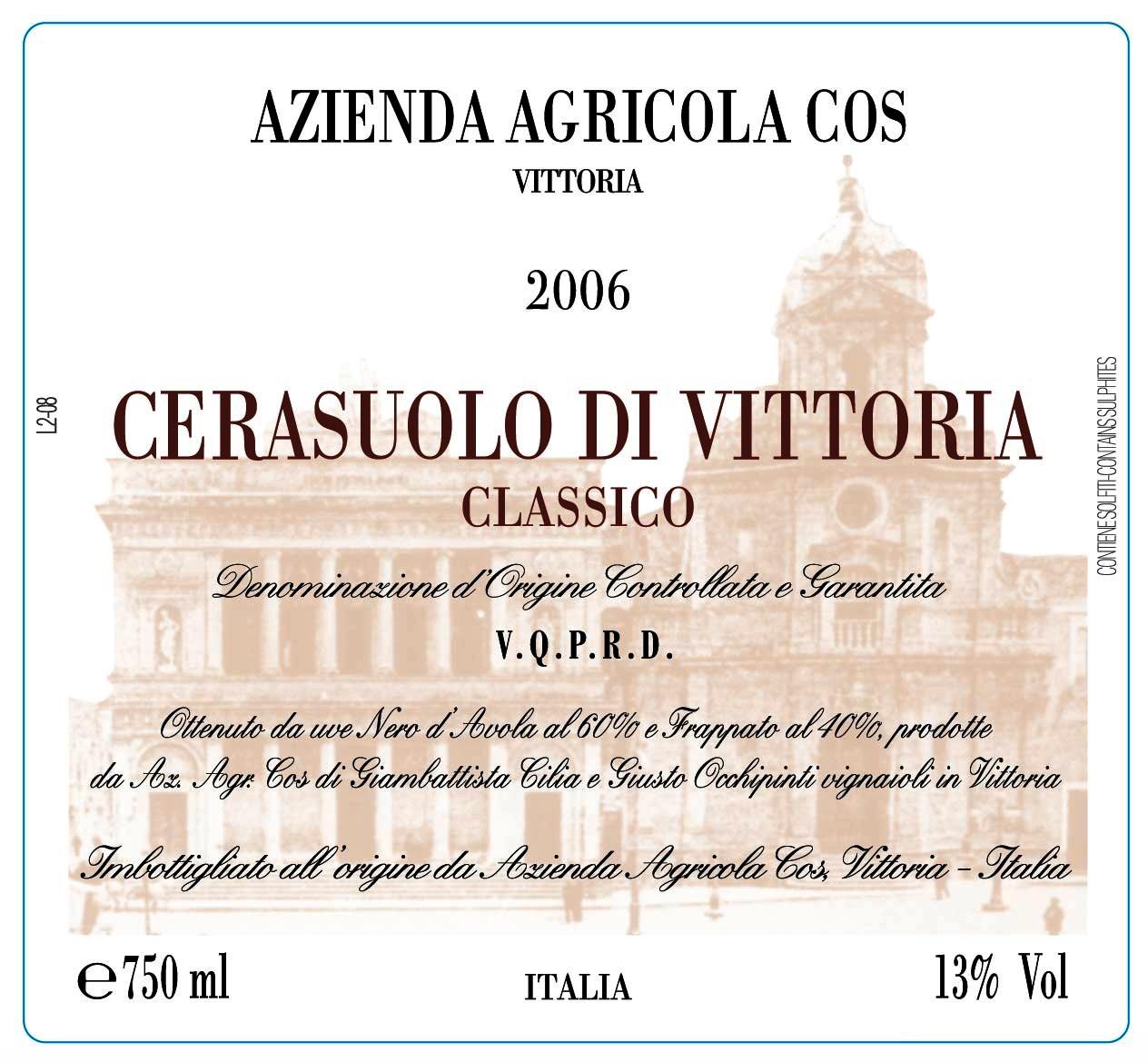 Cerasuolo di Vittoria Classico