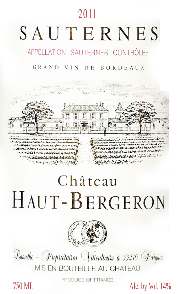 Haut - Bergeron Sauternes