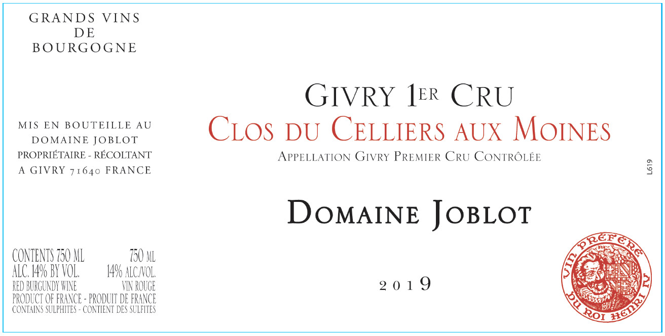 Clos Du Celliers Aux Moines