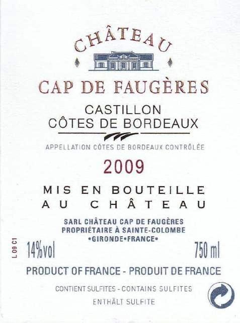 Château Cap De Faugères