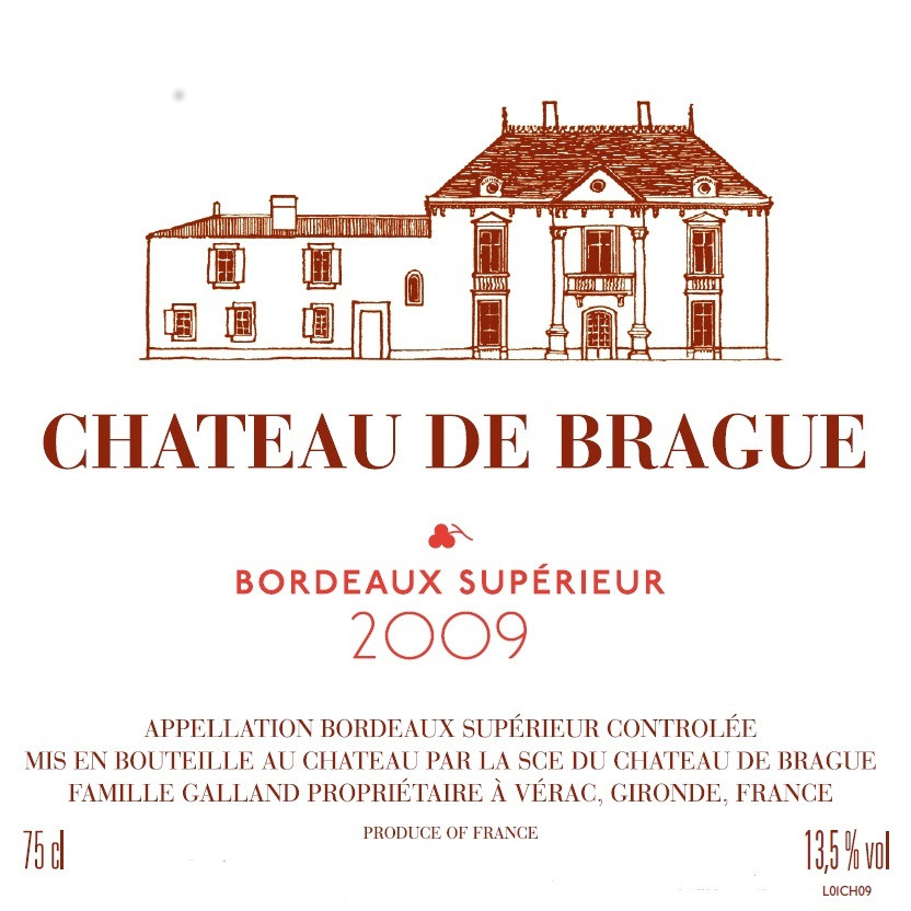 Château De Brague Bordeaux Supérieur