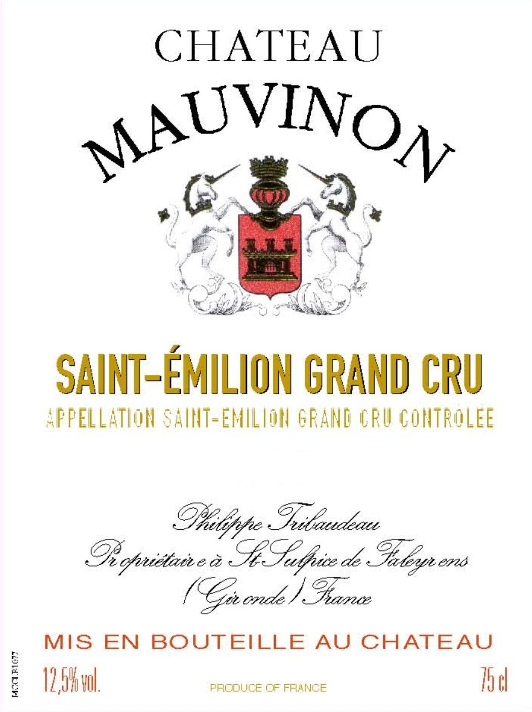 Mauvinon Red Wine