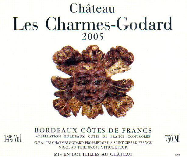 Les Charmes - Godard Bordeaux Côtes De Franc White Wine
