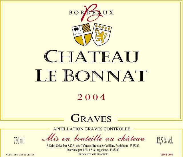 Château Le Bonnat - Graves