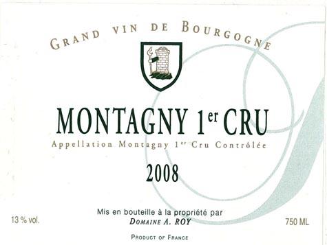 Montagny 1er Cru