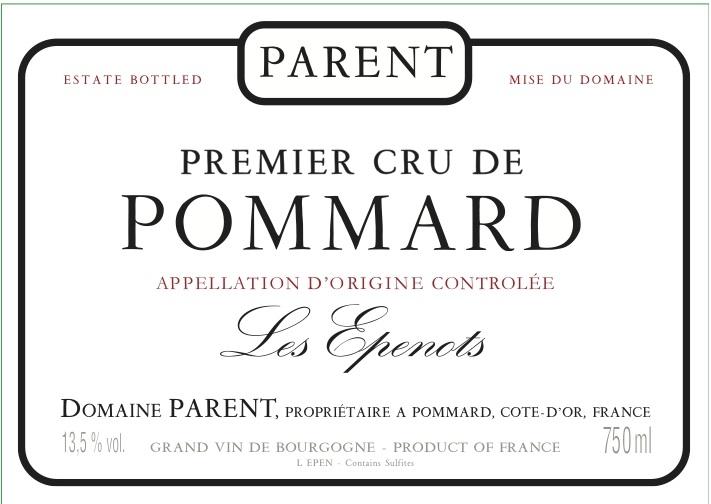 Pommard 1er Cru Les Epenots Red Burgundy Wine