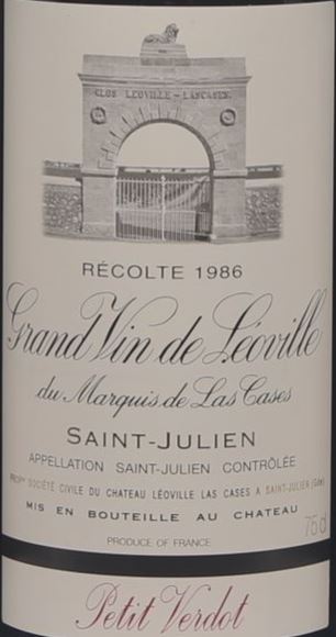 Grand Vin De Leoville Du Marquis De Las Cases