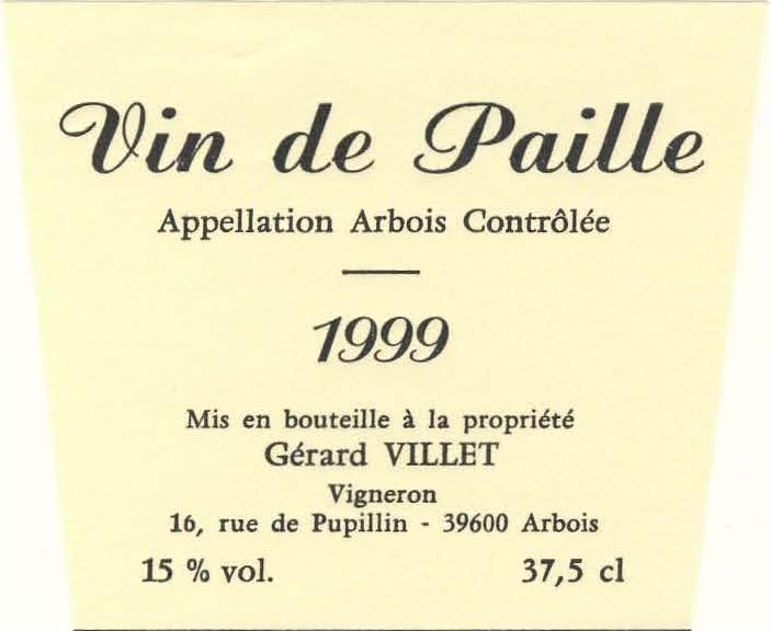 Vin De Paille