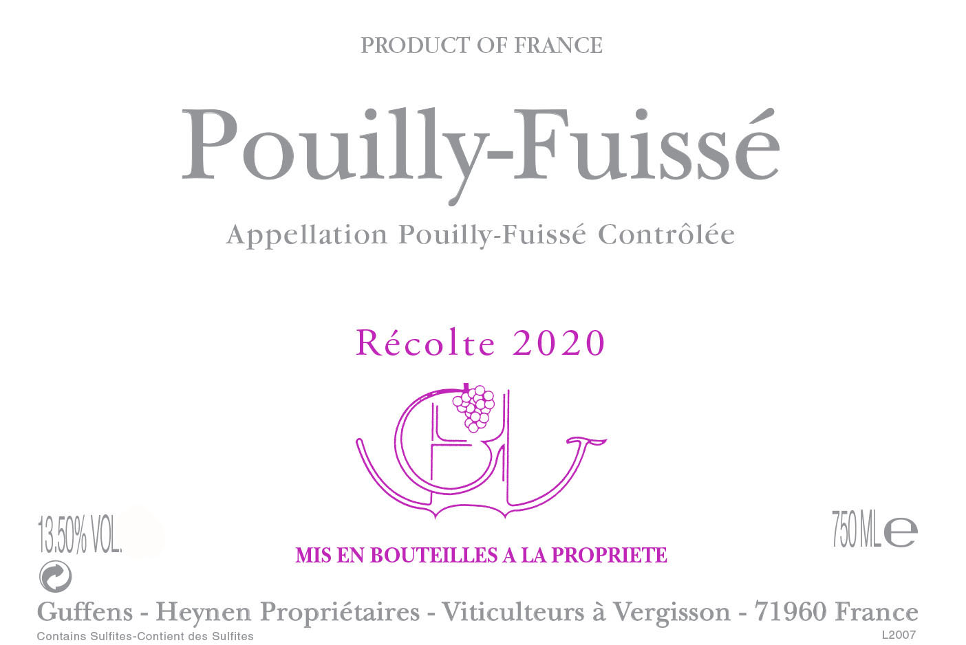 Pouilly - Fuissé
