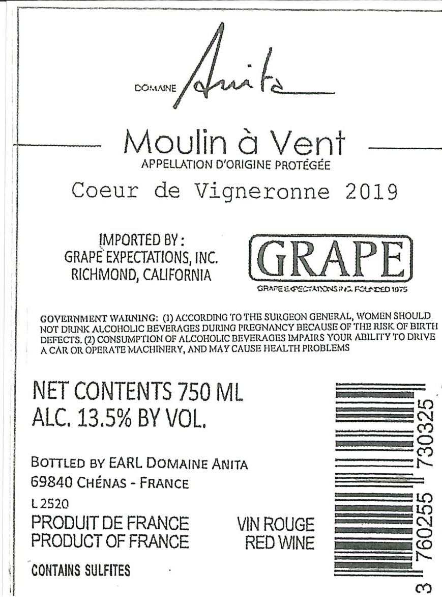 Coeur De Vigneronne