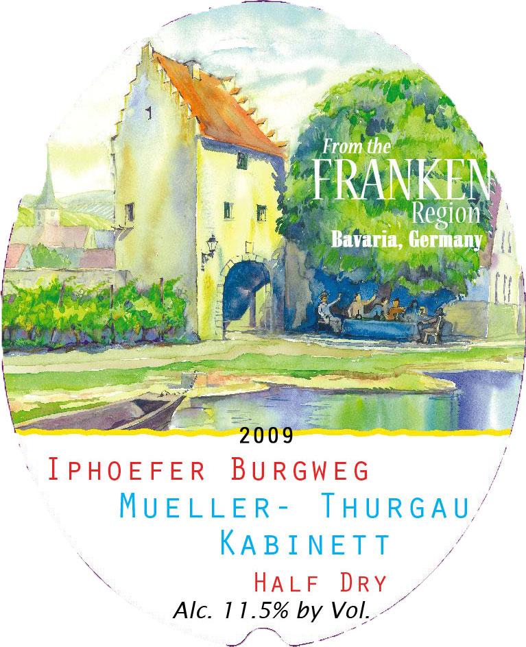 Iphoefer Burgweg Mueller- Thurgau Καβινεττ Half Dry