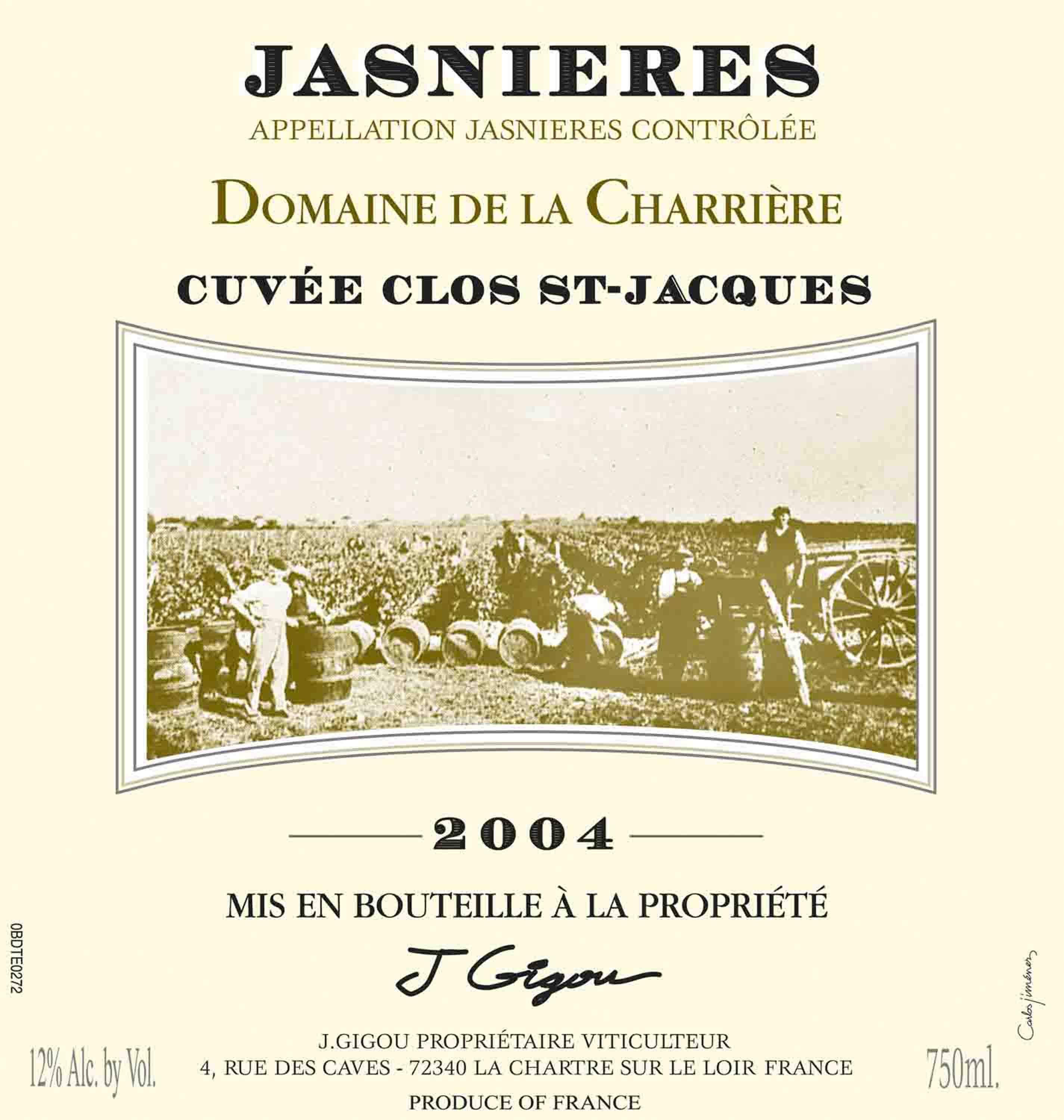 Cuvee Clos St. Jacques