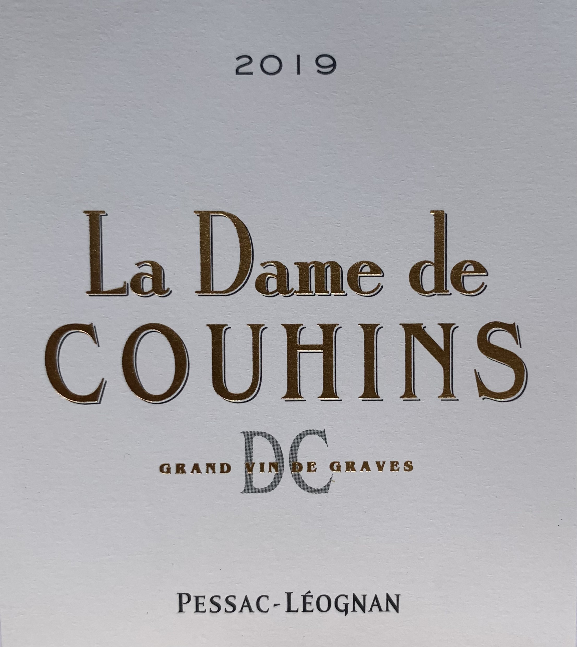 La Dame de Couhins