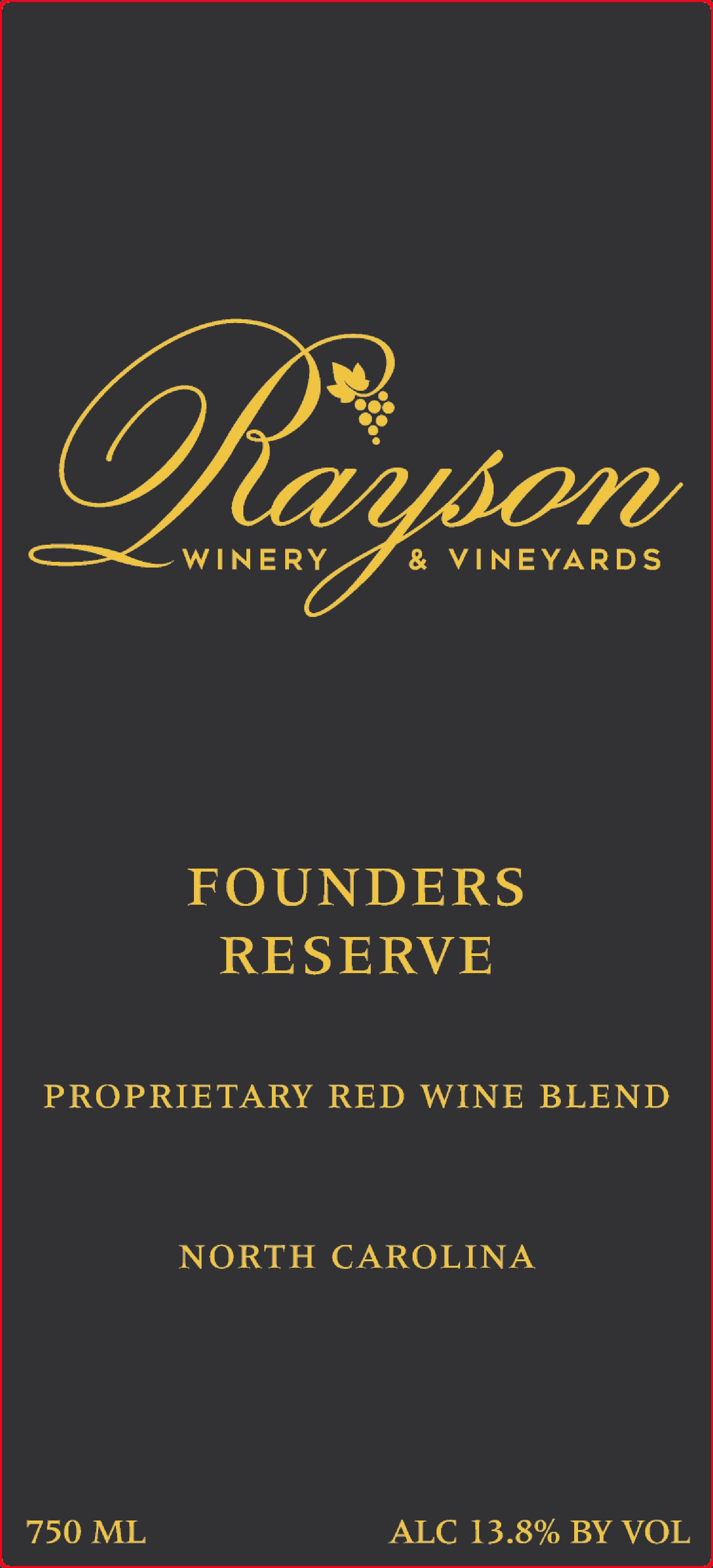 Founders Reserve Proprietary Red Wine Blend