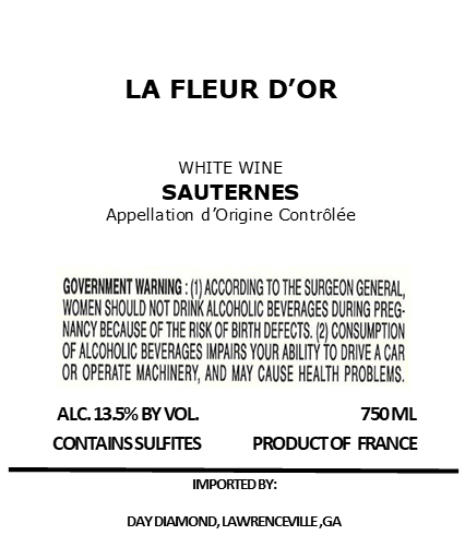 La Fleur d'Or