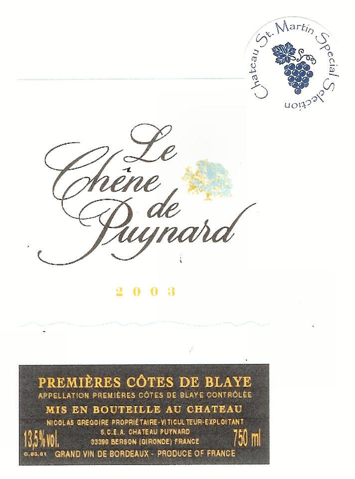 La Chene De Puynard