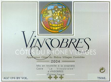 Vinsobres Côtes Du Rhône Villages