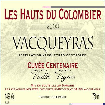 Cuvee Centenaire