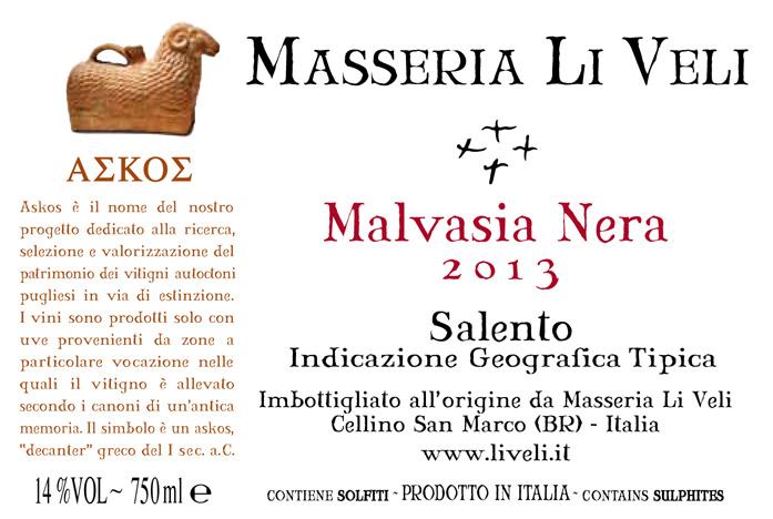 Liveli Malvasia Nera