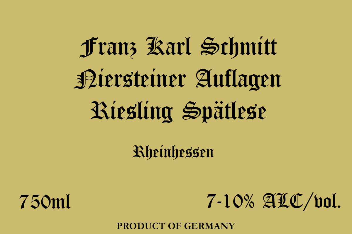 Niersteiner Auflagen