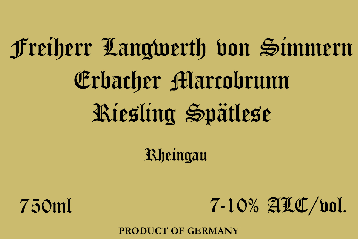 Erbacher Marcobrunn