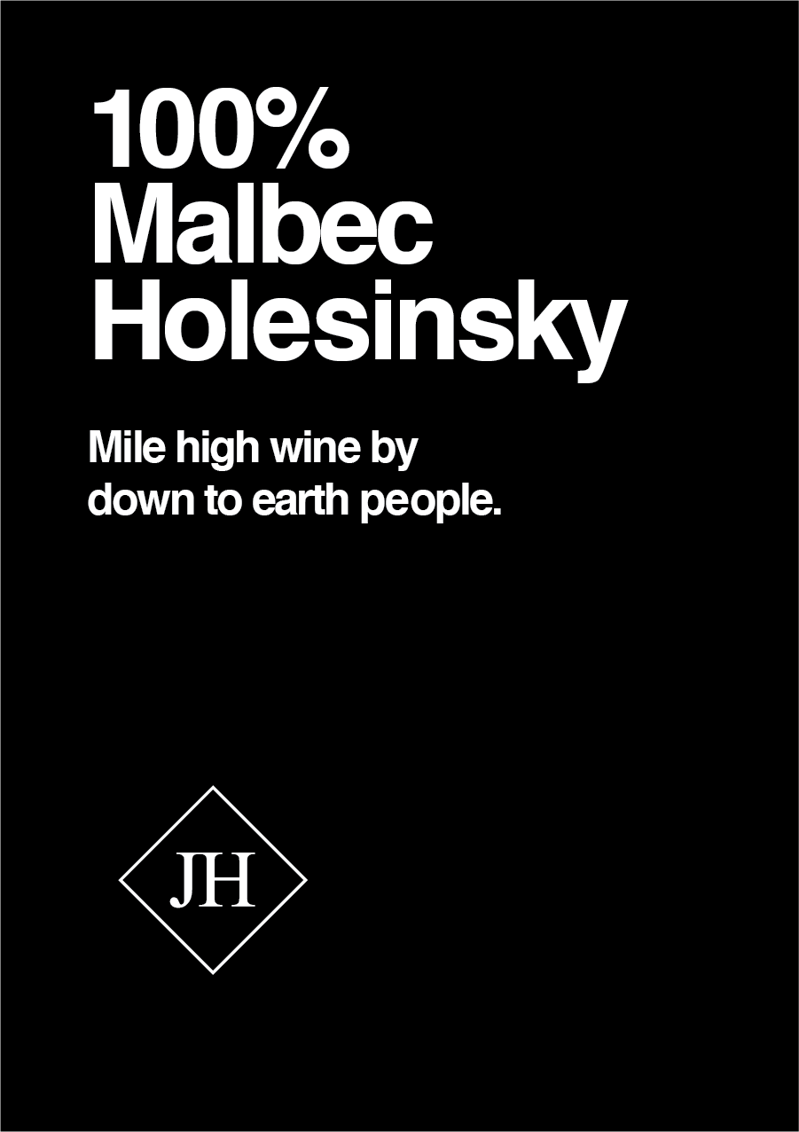 100% Malbec Holesinsky