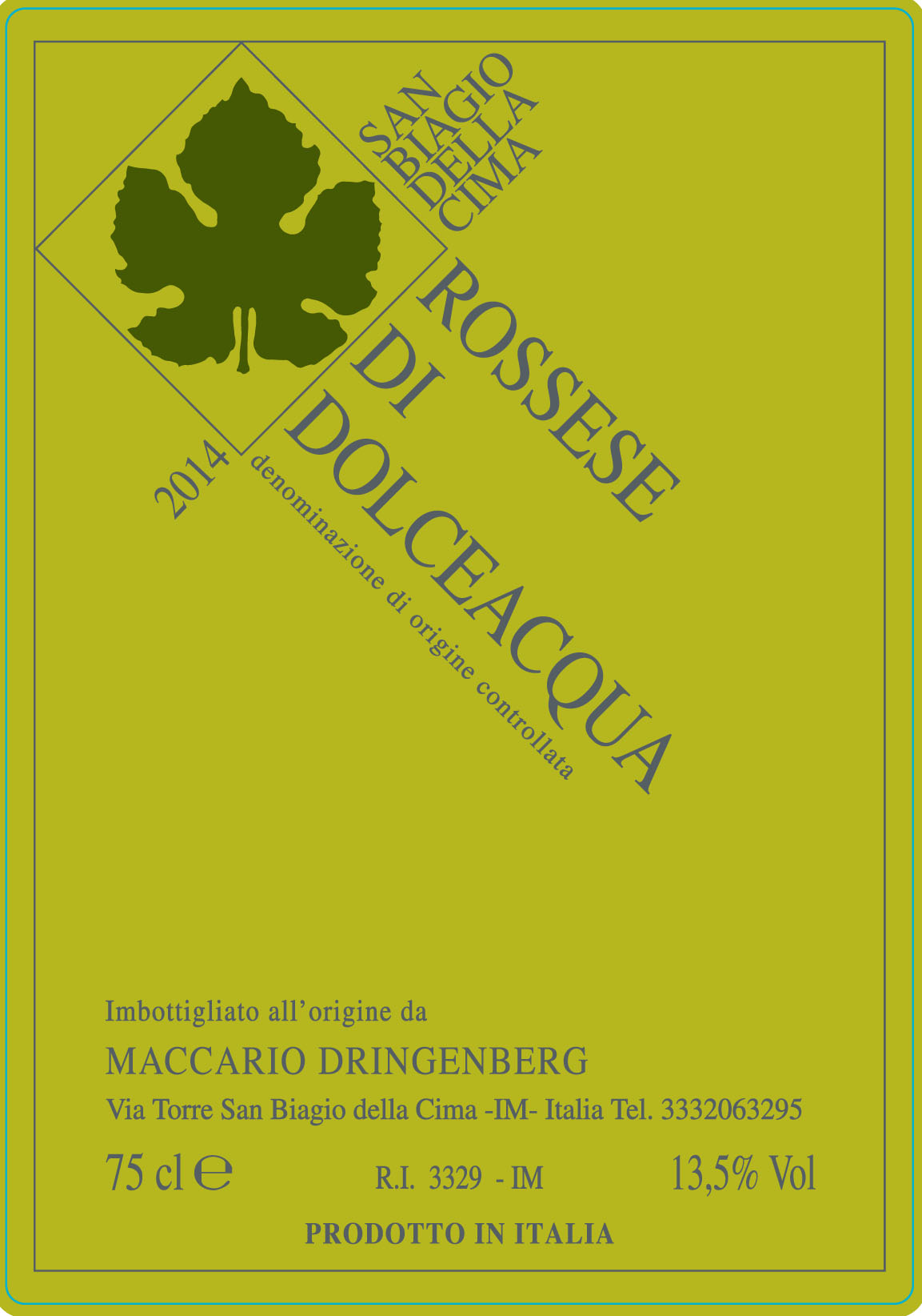 Rossese Di Dolceacqua