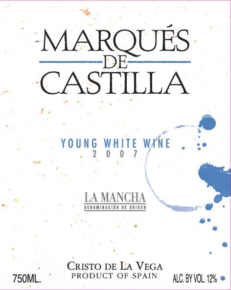 Marqués De Castilla Young White Wine