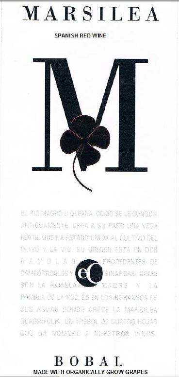 Marsilea Bobal Redwine