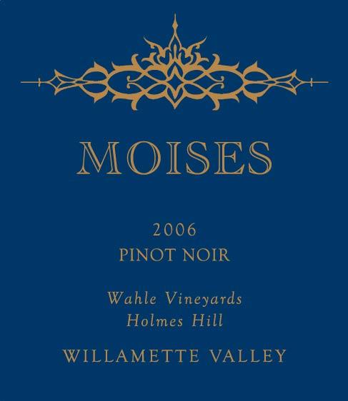 Wahle Vineyards Holmes Hill