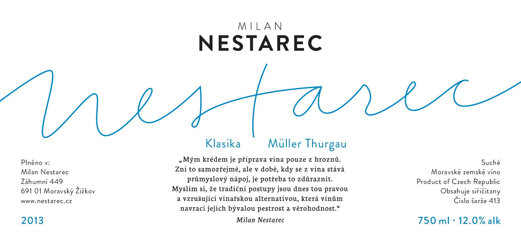 Klasika Muller Thurgau