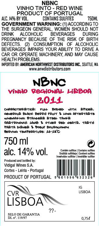 Vinho Regional Lisboa