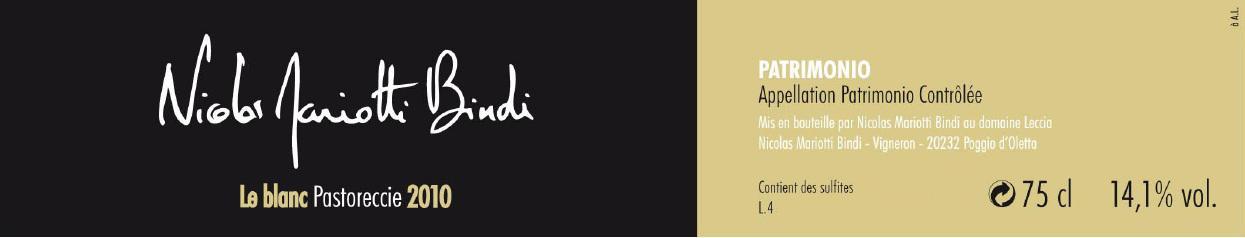 Le blanc Pastoreccie